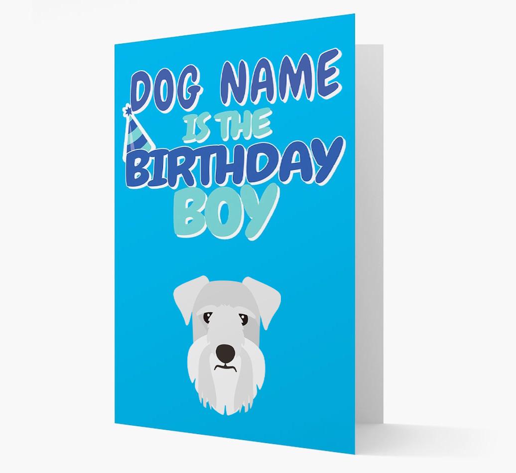 'Birthday Boy' Card with {breedFullName} Icon