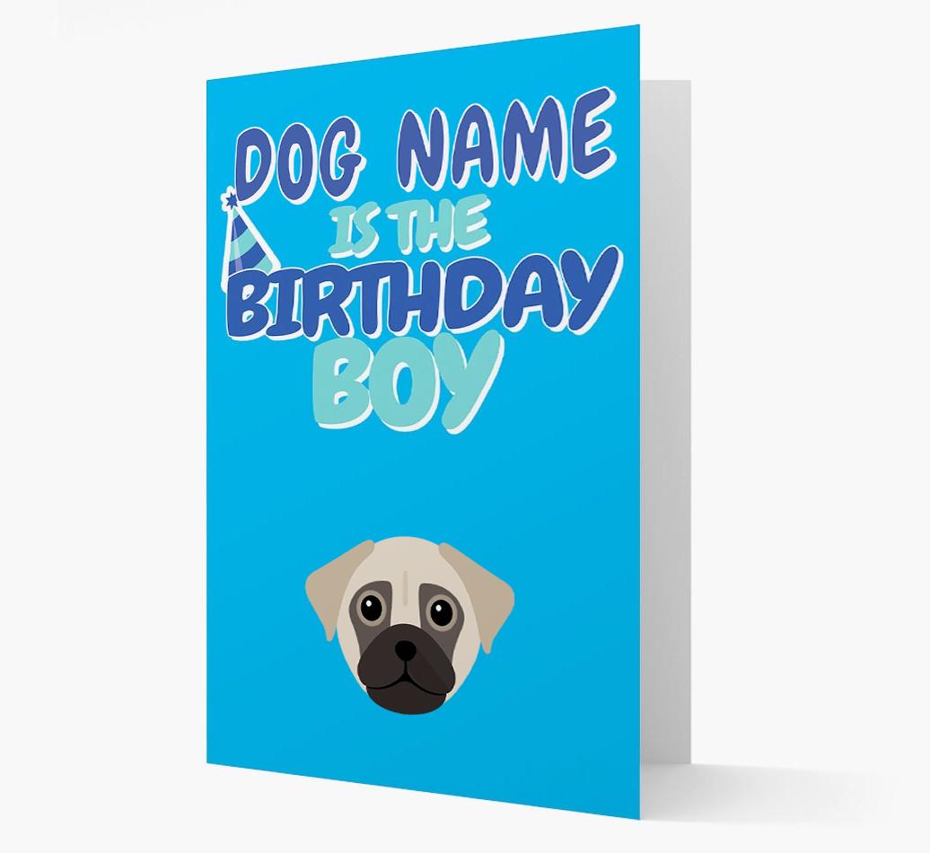 'Birthday Boy' Card with {breedFullName} Icon