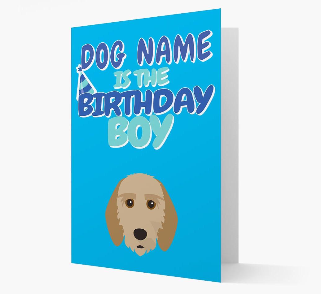 'Birthday Boy' Card with {breedFullName} Icon