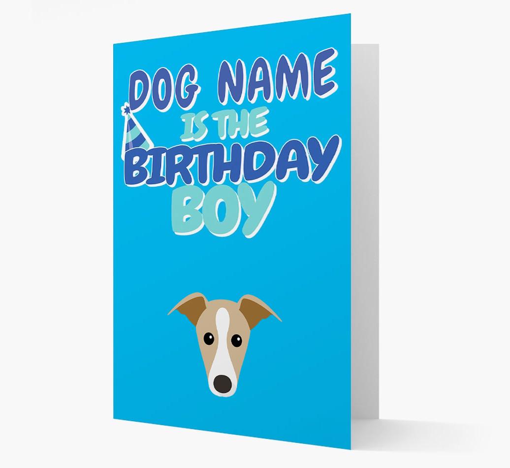 'Birthday Boy' Card with {breedFullName} Icon