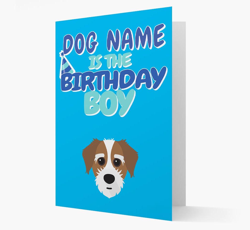 'Birthday Boy' Card with {breedFullName} Icon