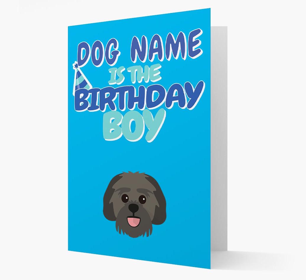 'Birthday Boy' Card with {breedFullName} Icon