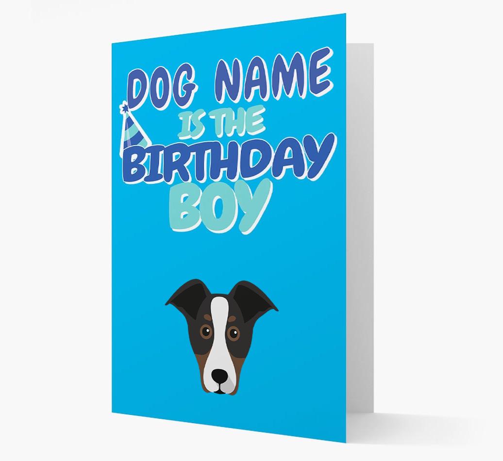 'Birthday Boy' Card with {breedFullName} Icon