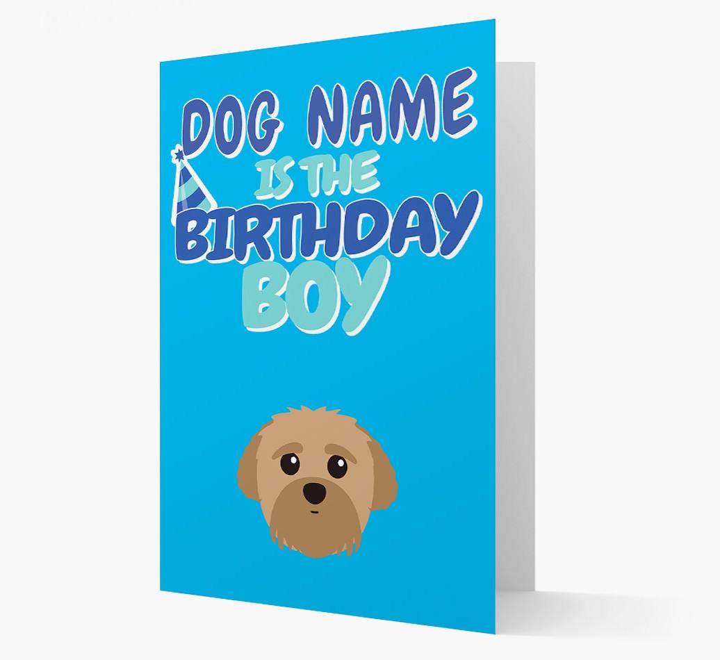 'Birthday Boy' Card with {breedFullName} Icon