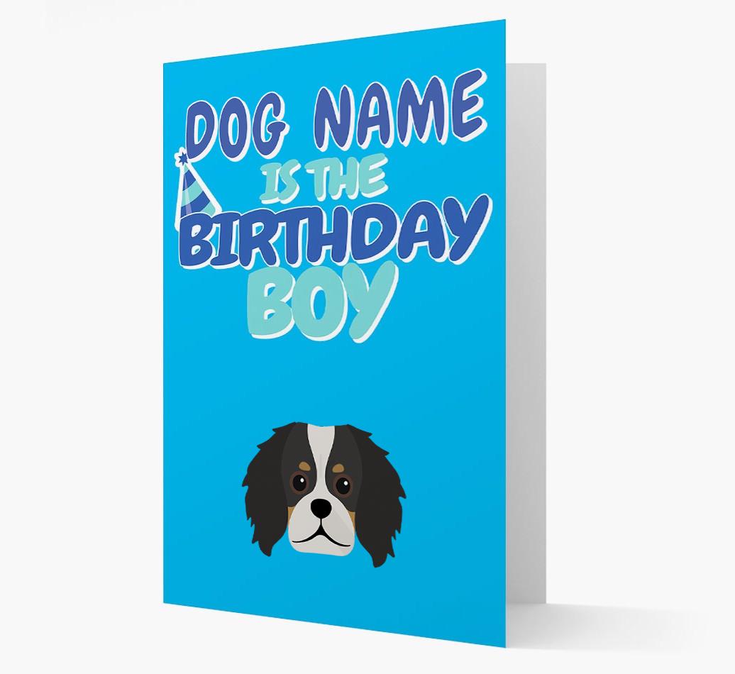 'Birthday Boy' Card with {breedFullName} Icon