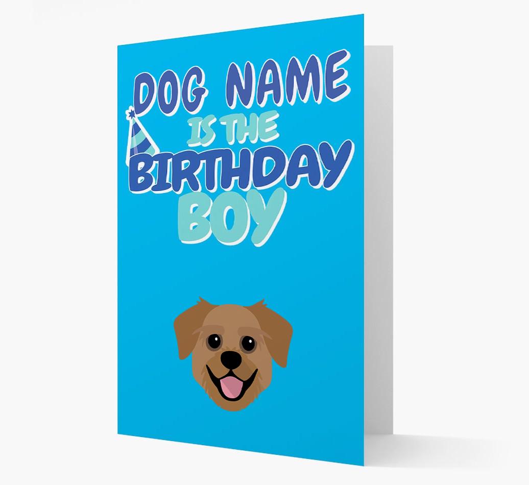 'Birthday Boy' Card with {breedFullName} Icon