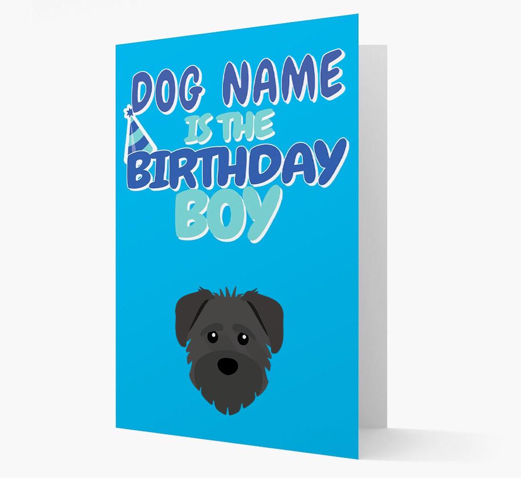 'Birthday Boy' Card with {breedFullName} Icon