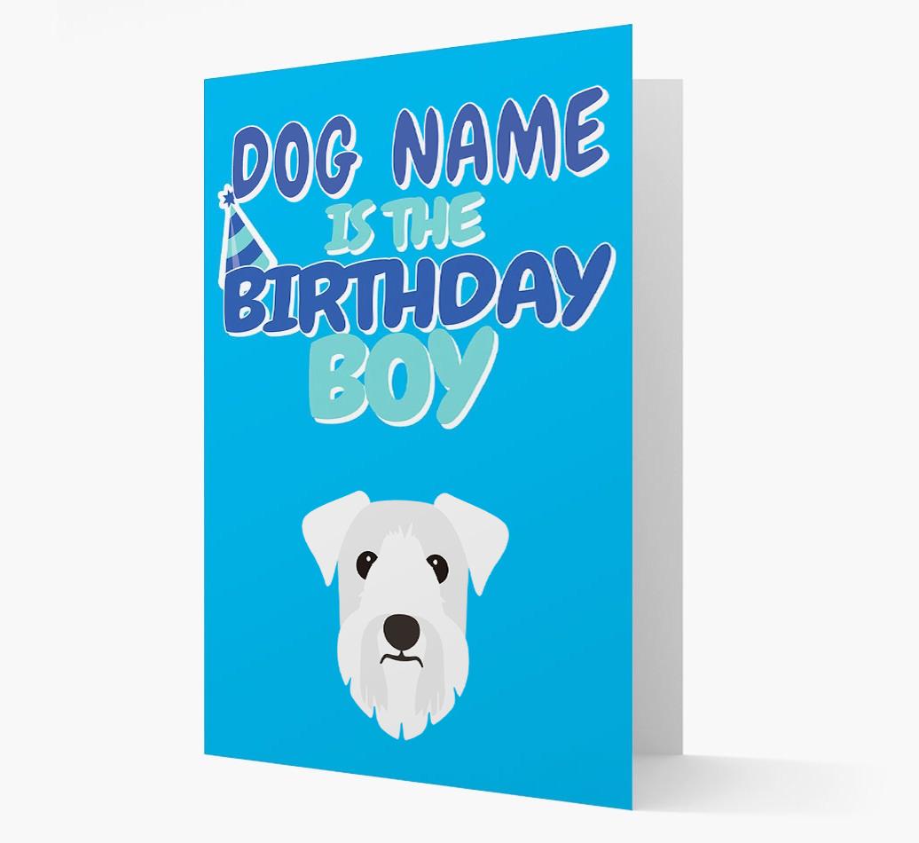 'Birthday Boy' Card with {breedFullName} Icon