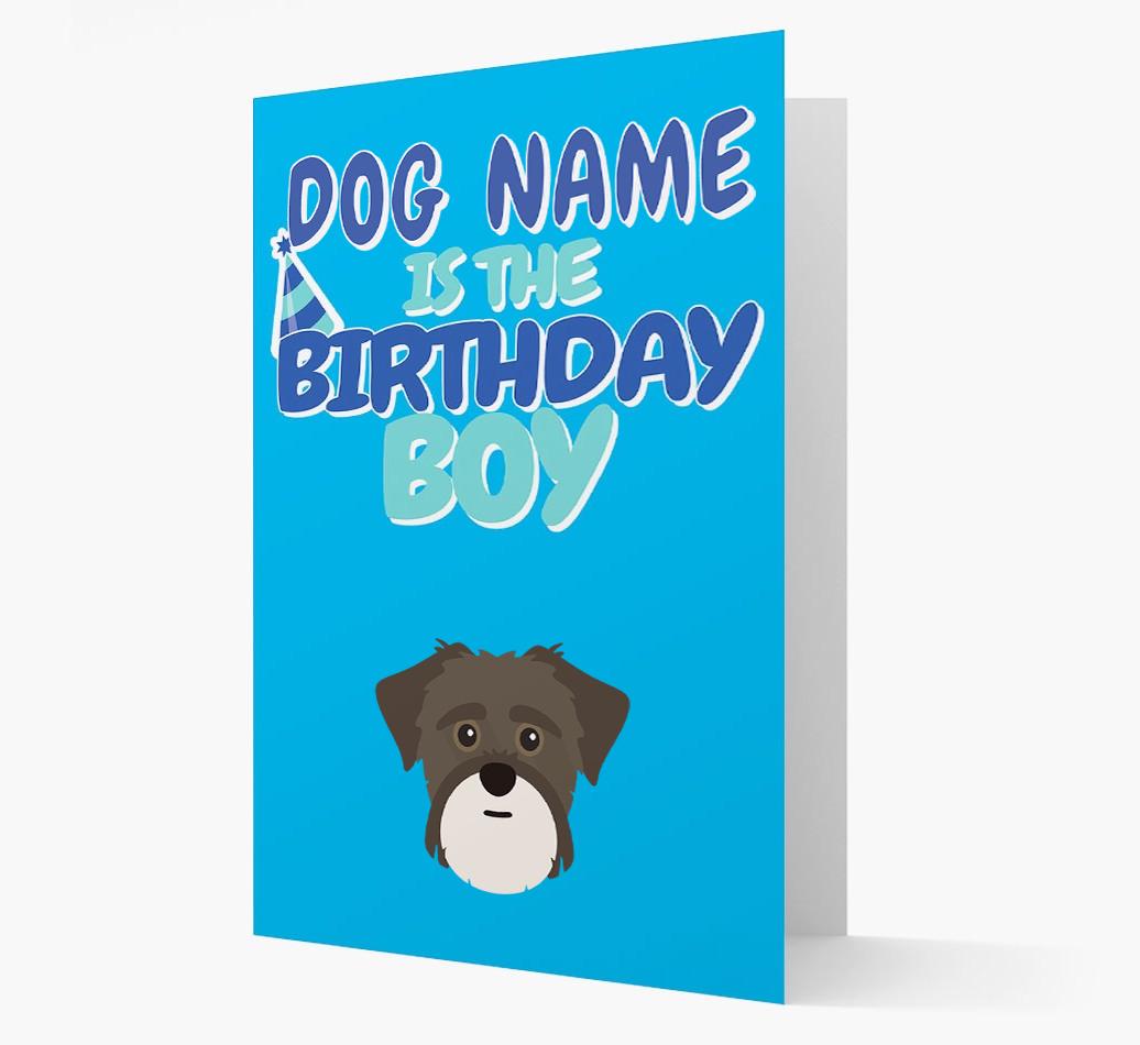 'Birthday Boy' Card with {breedFullName} Icon