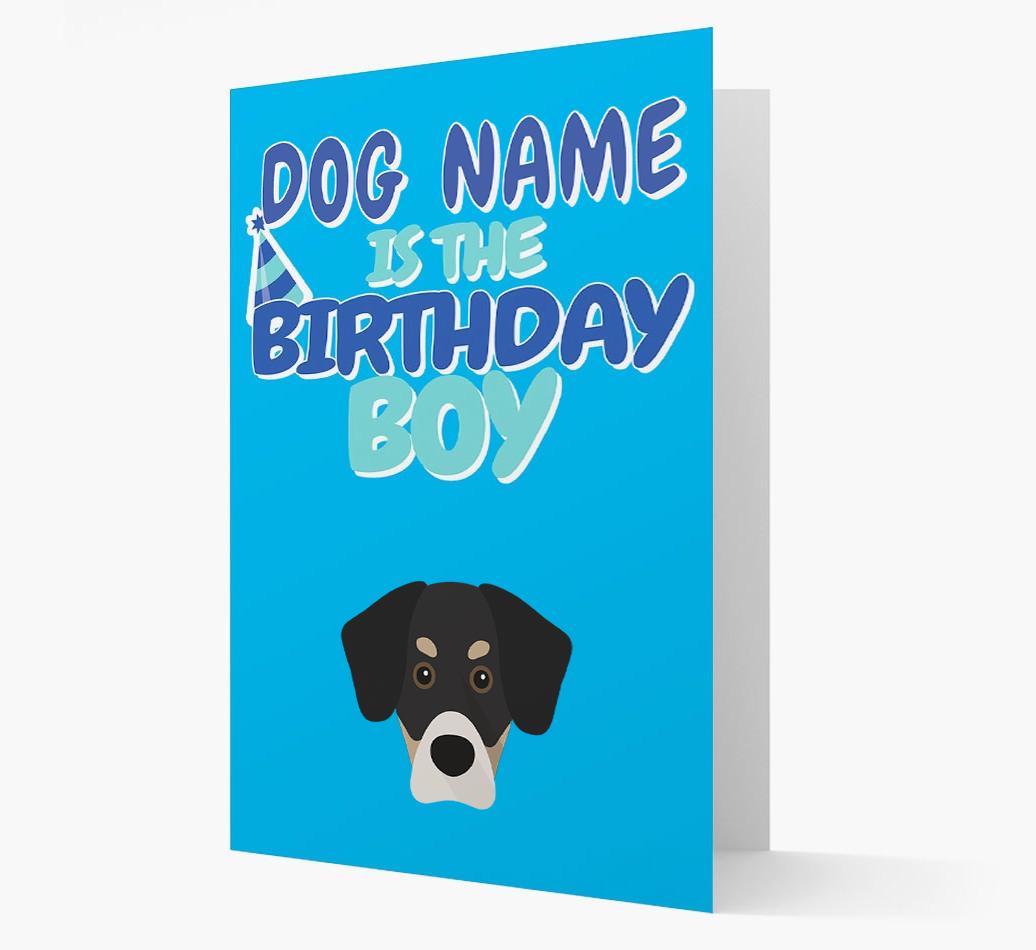 'Birthday Boy' Card with {breedFullName} Icon