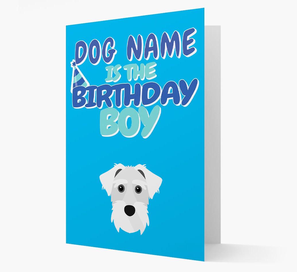 'Birthday Boy' Card with {breedFullName} Icon