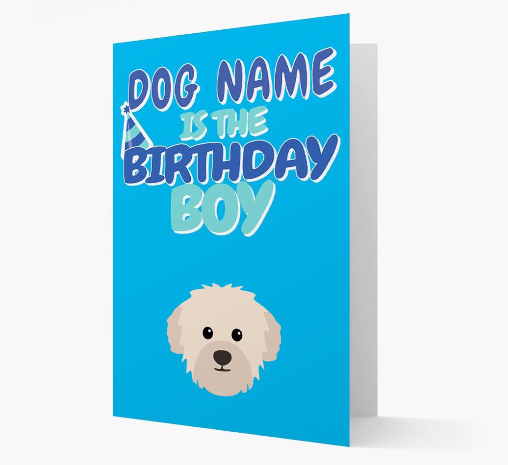 'Birthday Boy' Card with {breedFullName} Icon