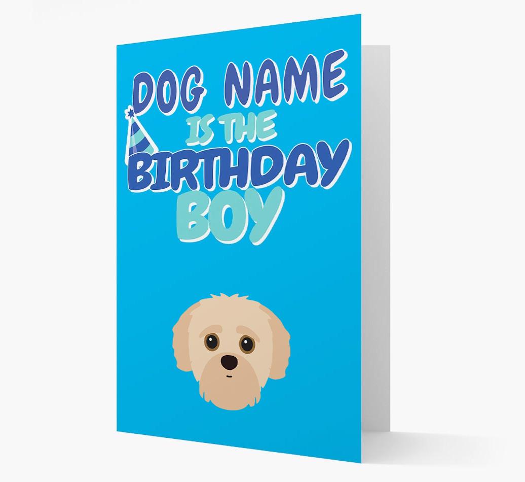 'Birthday Boy' Card with {breedFullName} Icon