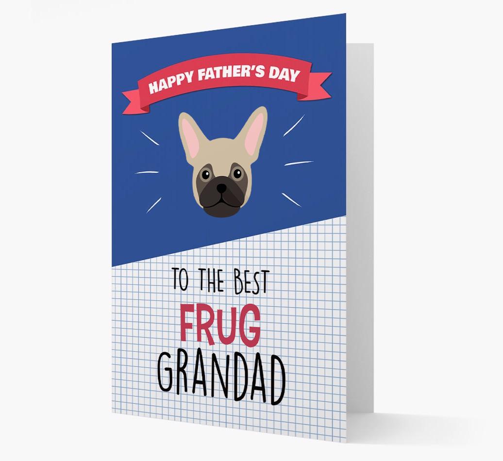 'Best {breedCommonName} Grandad' Card with {breedFullName} Icon
