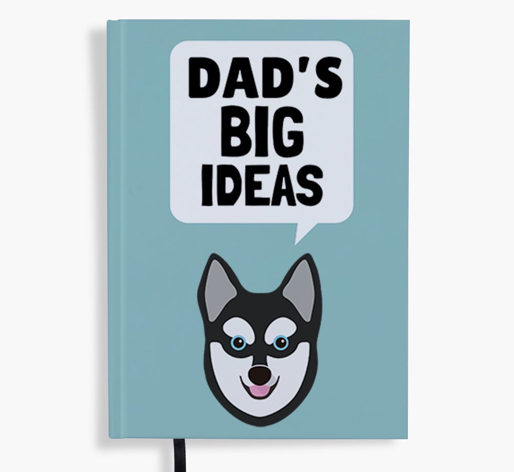 Dad's Big Ideas: Personalised {breedFullName} Notebook