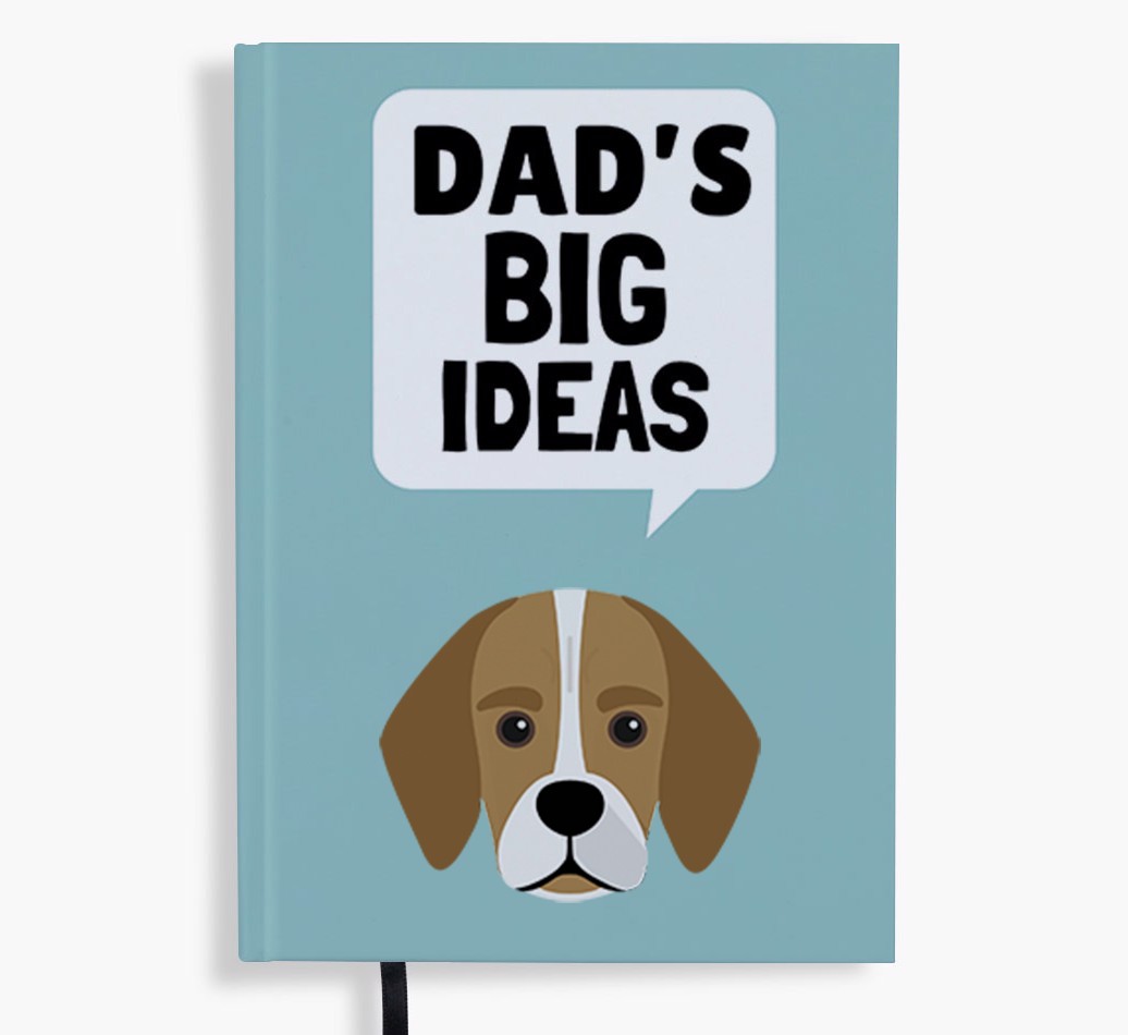 Dad's Big Ideas: Personalised {breedFullName} Notebook