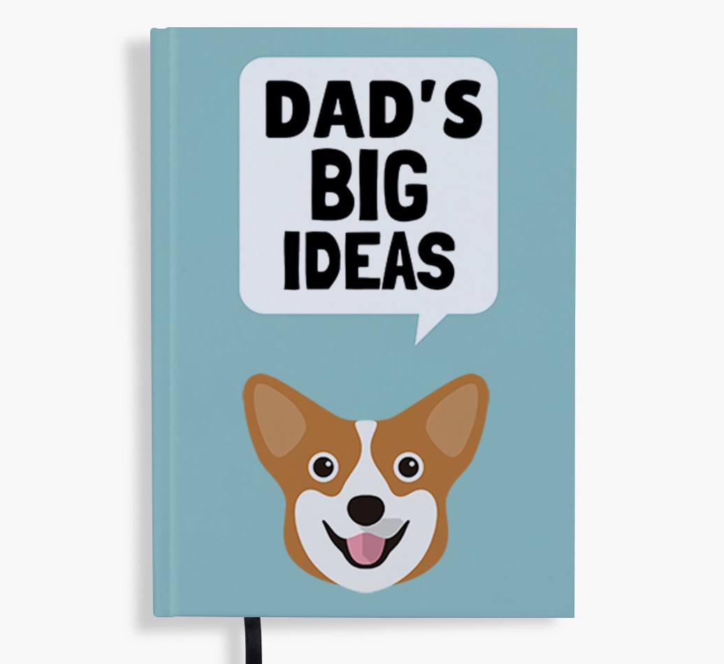Dad's Big Ideas: Personalised {breedFullName} Notebook