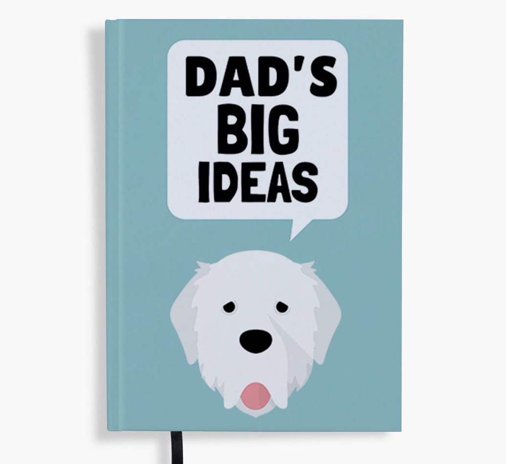 Dad's Big Ideas: Personalised {breedFullName} Notebook