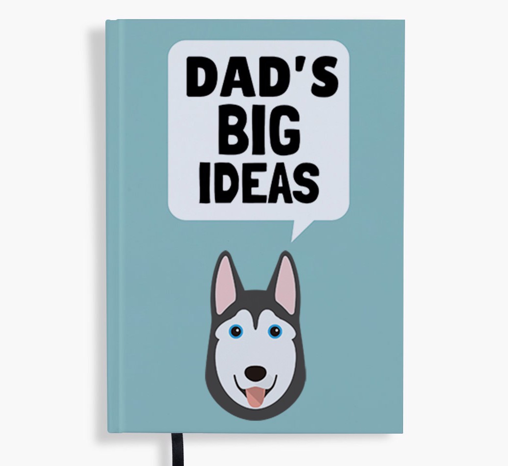 Dad's Big Ideas: Personalised {breedFullName} Notebook