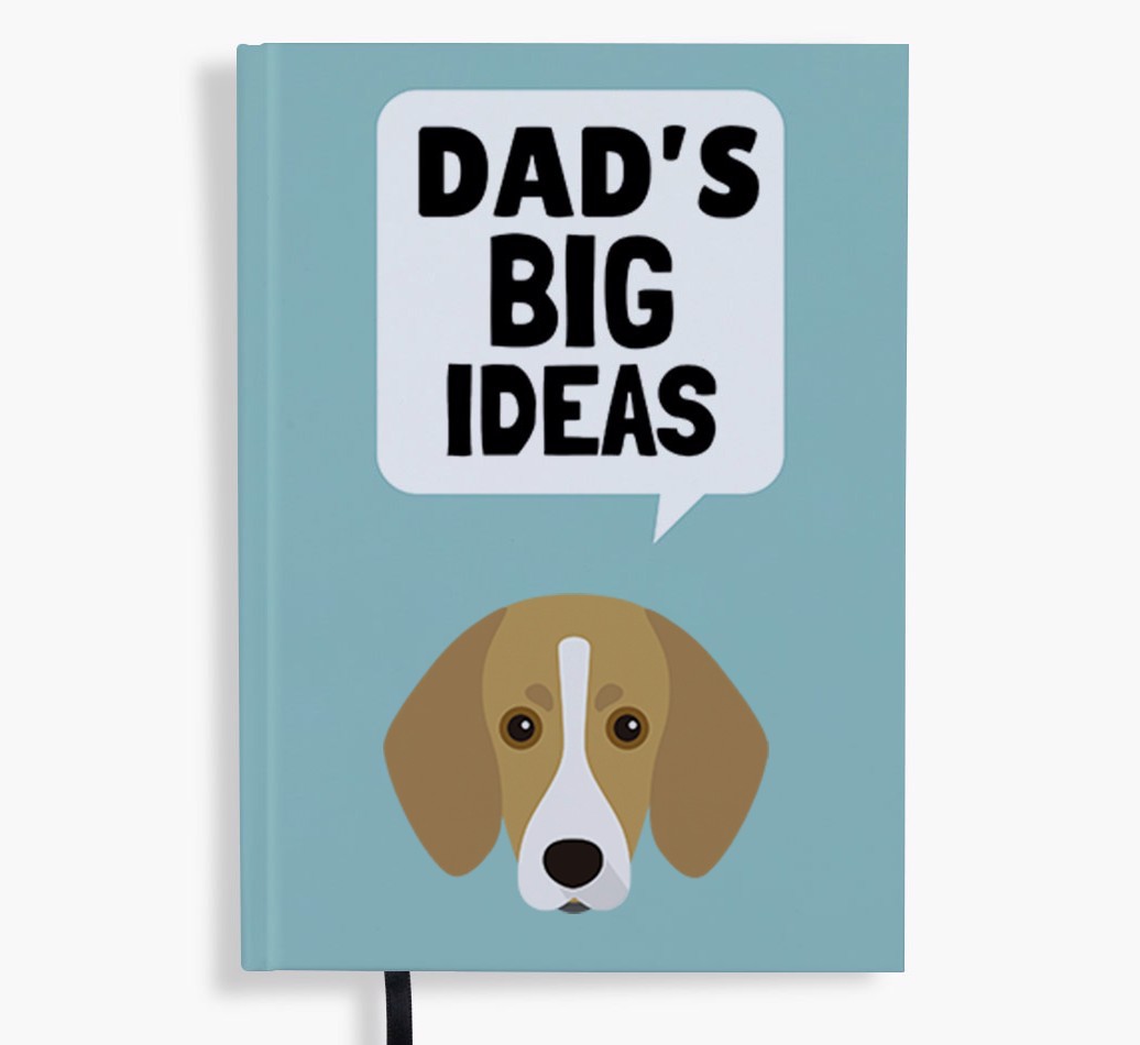 Dad's Big Ideas: Personalised {breedFullName} Notebook