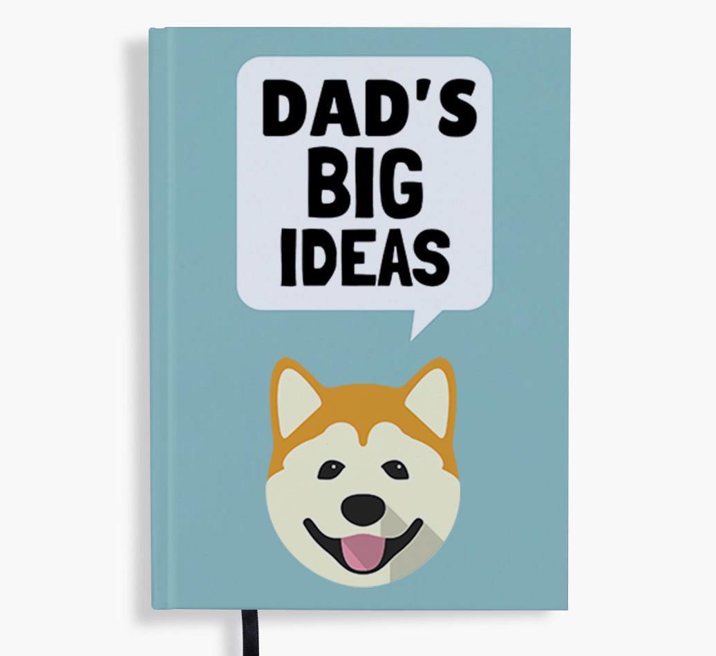 Dad's Big Ideas: Personalised {breedFullName} Notebook