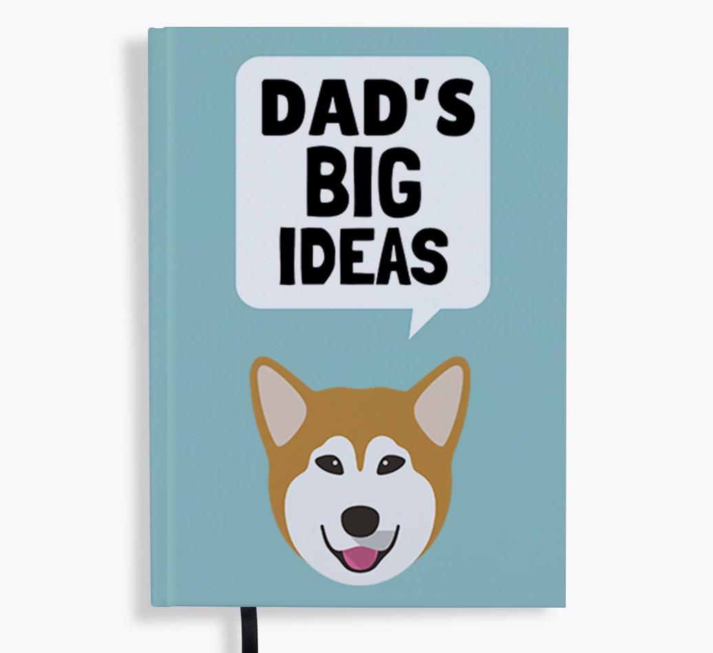 Dad's Big Ideas: Personalised {breedFullName} Notebook