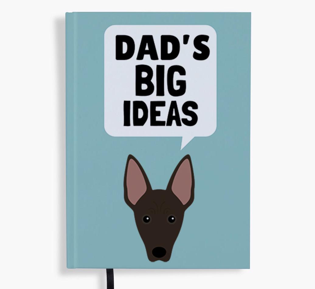 Dad's Big Ideas: Personalised {breedFullName} Notebook