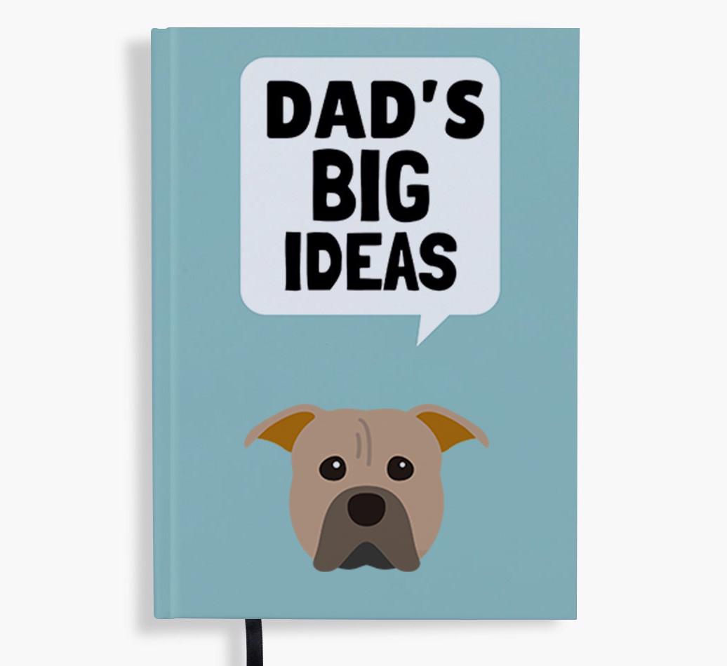 Dad's Big Ideas: Personalised {breedFullName} Notebook