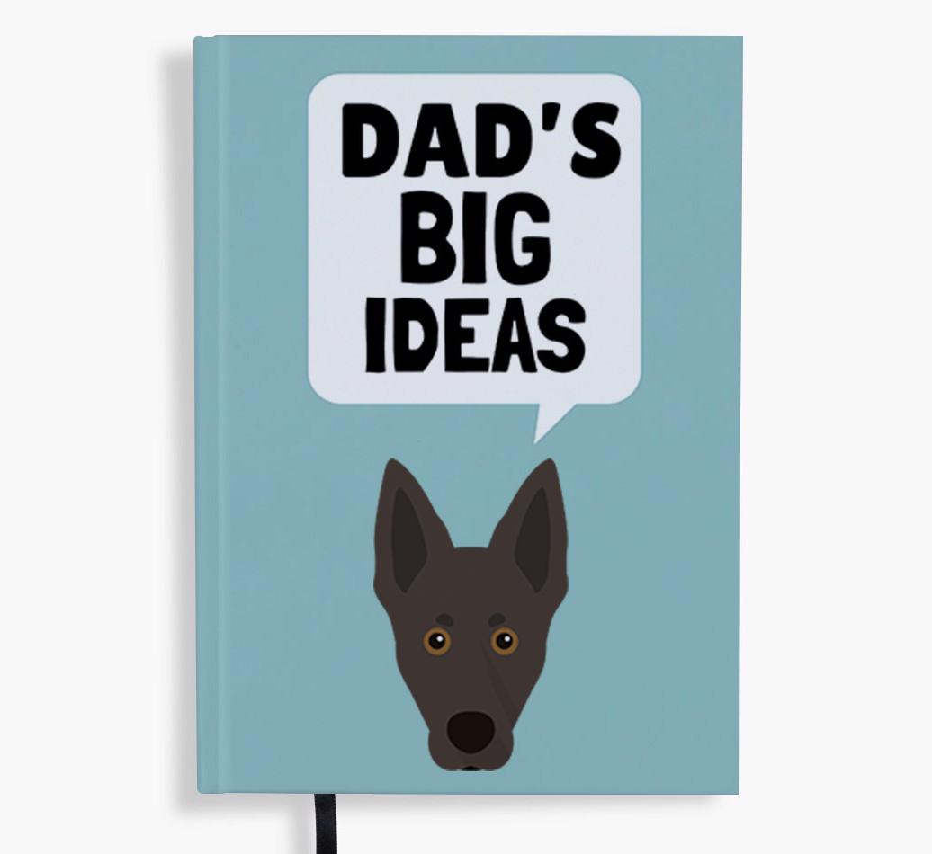Dad's Big Ideas: Personalised {breedFullName} Notebook
