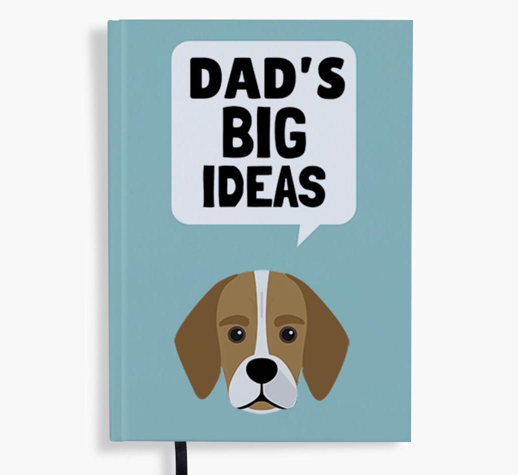 Dad's Big Ideas: Personalised {breedFullName} Notebook
