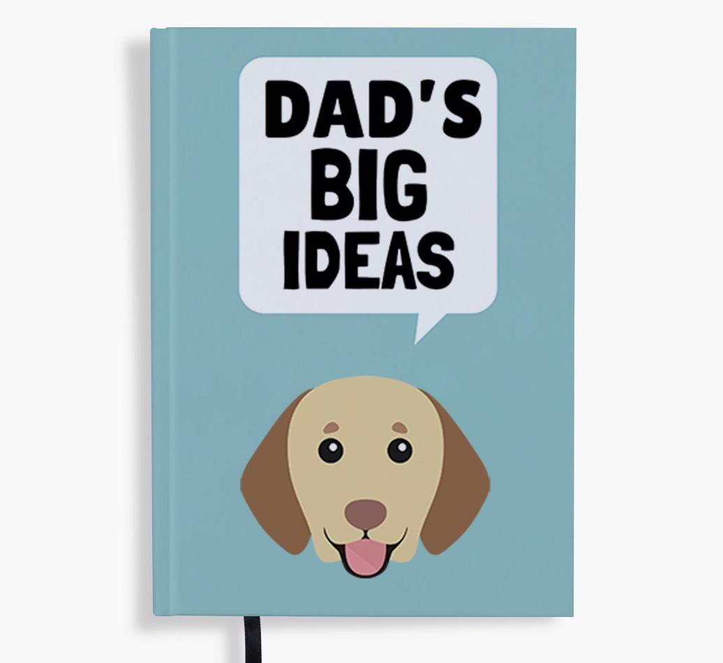 Dad's Big Ideas: Personalised {breedFullName} Notebook