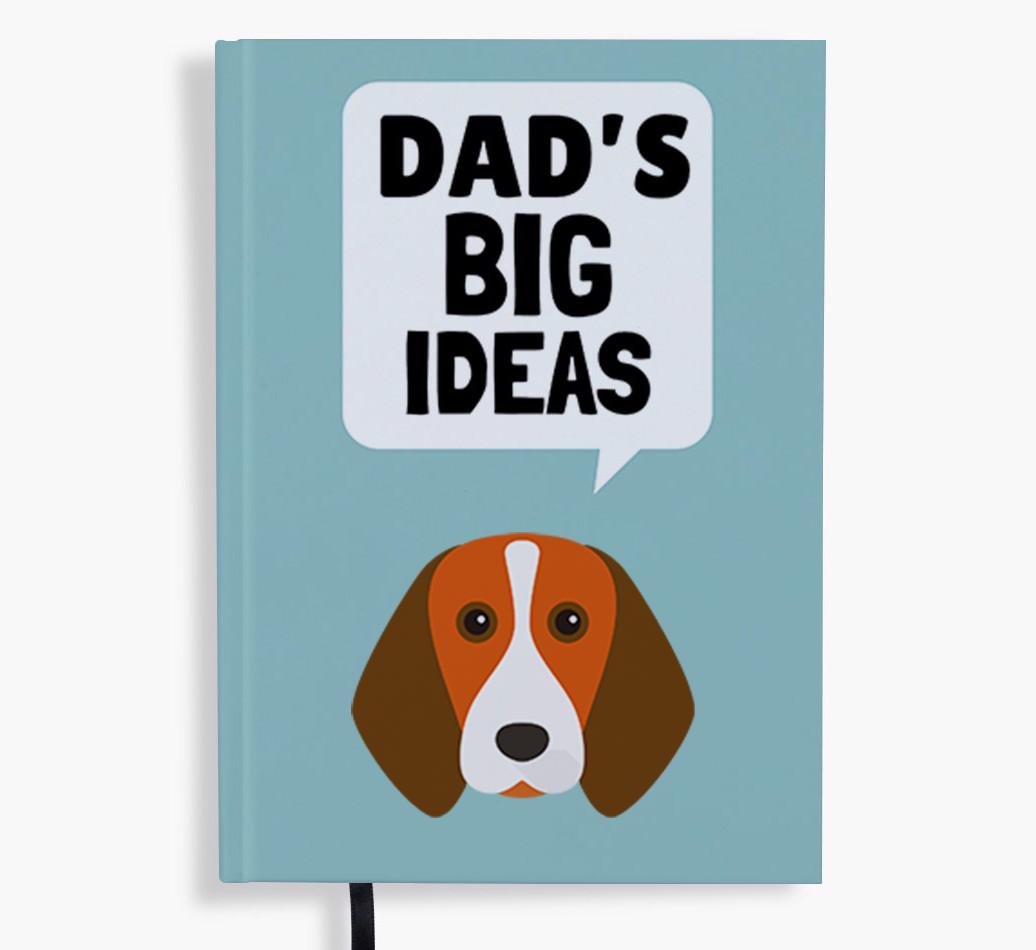 Dad's Big Ideas: Personalised {breedFullName} Notebook