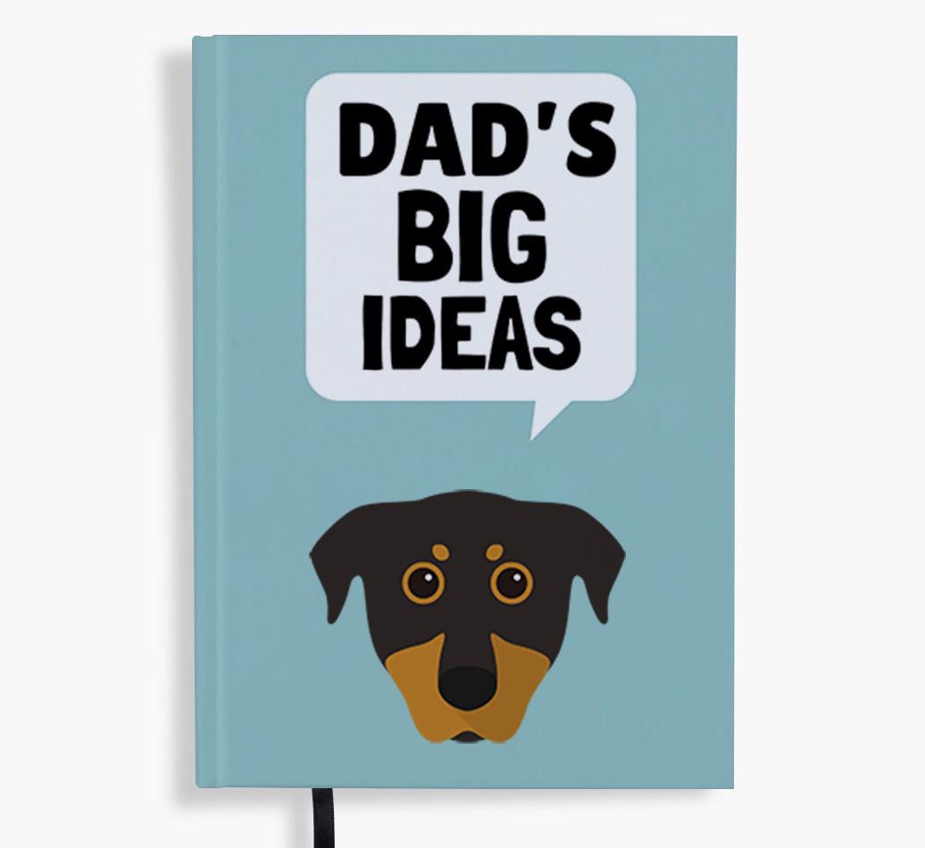 Dad's Big Ideas: Personalised {breedFullName} Notebook