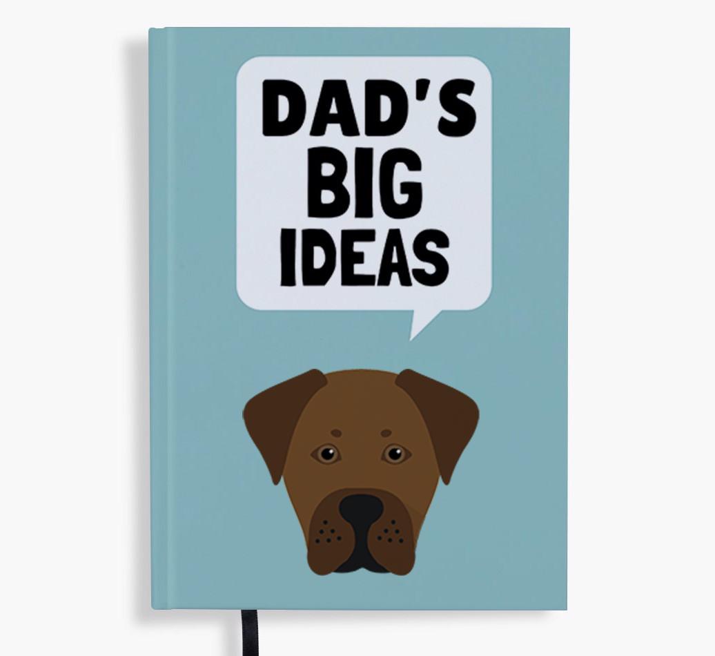Dad's Big Ideas: Personalised {breedFullName} Notebook