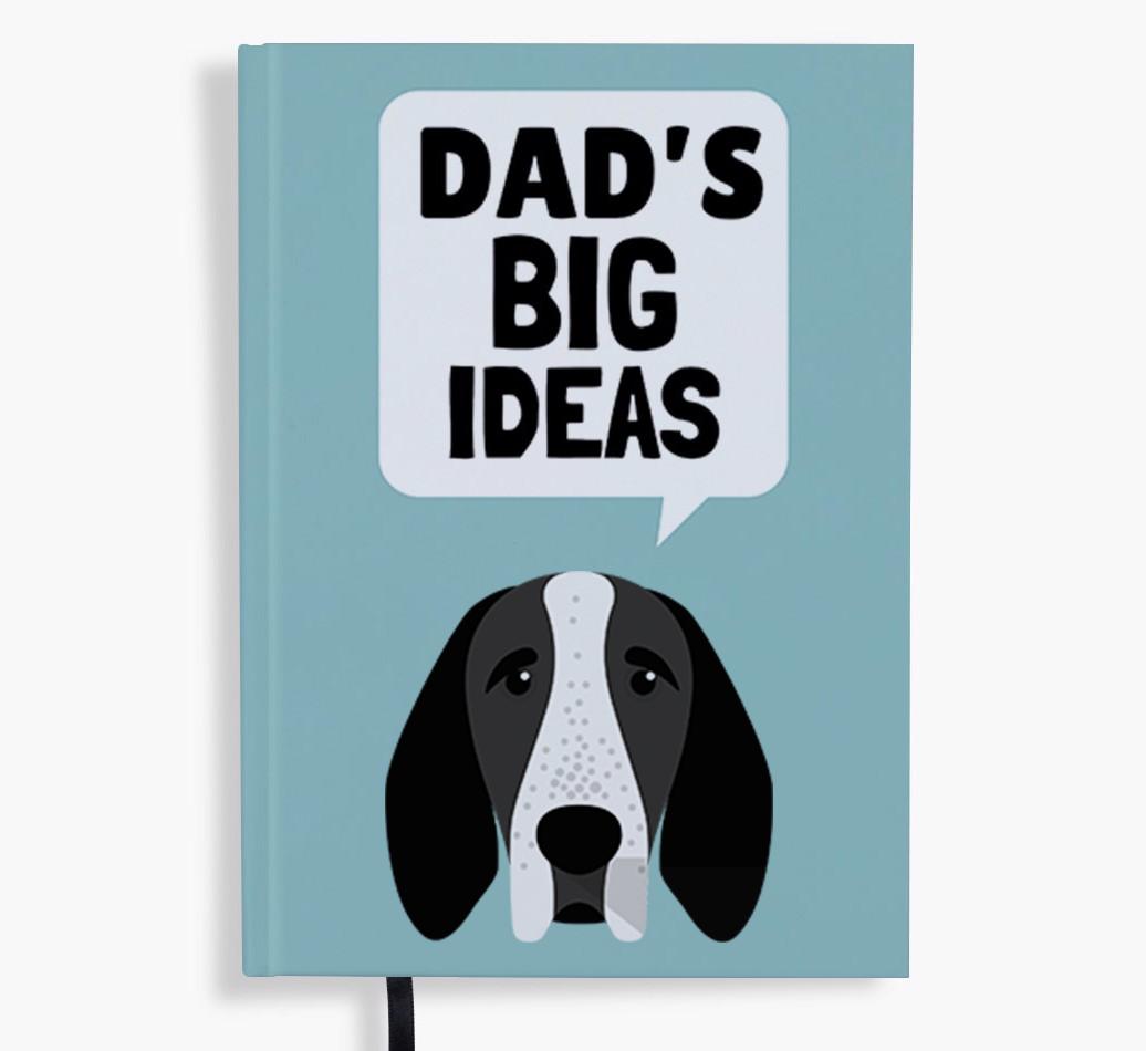 Dad's Big Ideas: Personalised {breedFullName} Notebook
