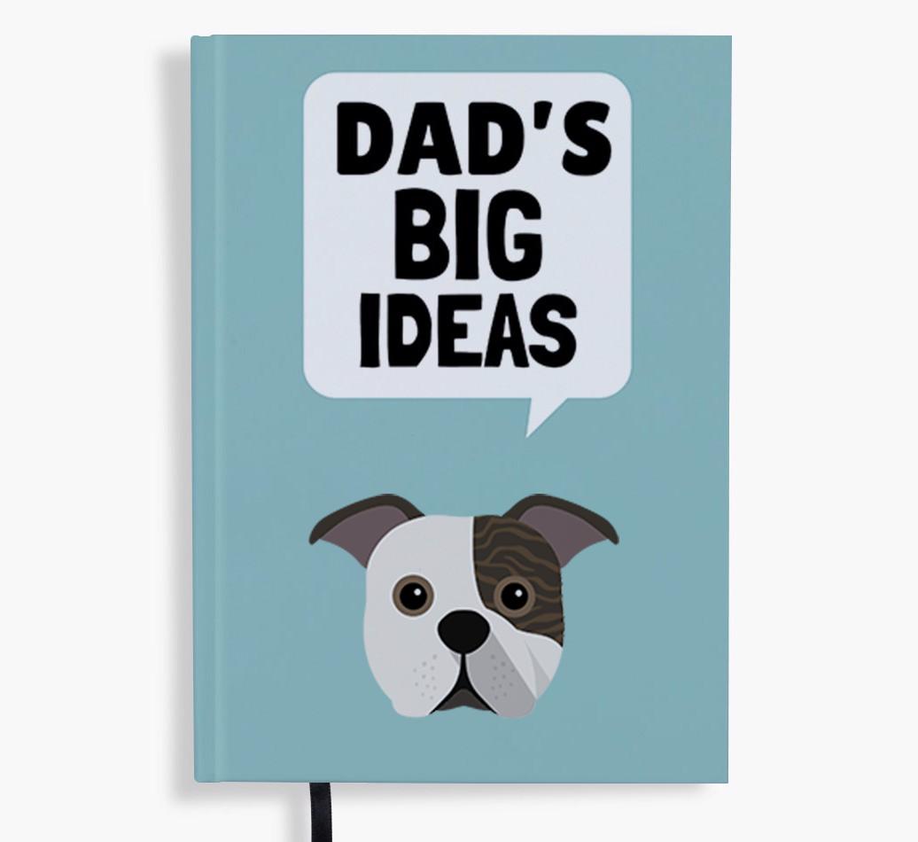 Dad's Big Ideas: Personalised {breedFullName} Notebook