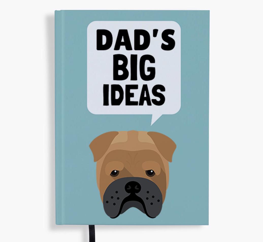 Dad's Big Ideas: Personalised {breedFullName} Notebook