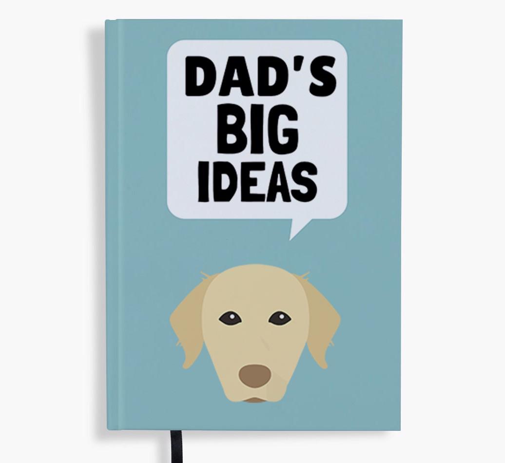 Dad's Big Ideas: Personalised {breedFullName} Notebook