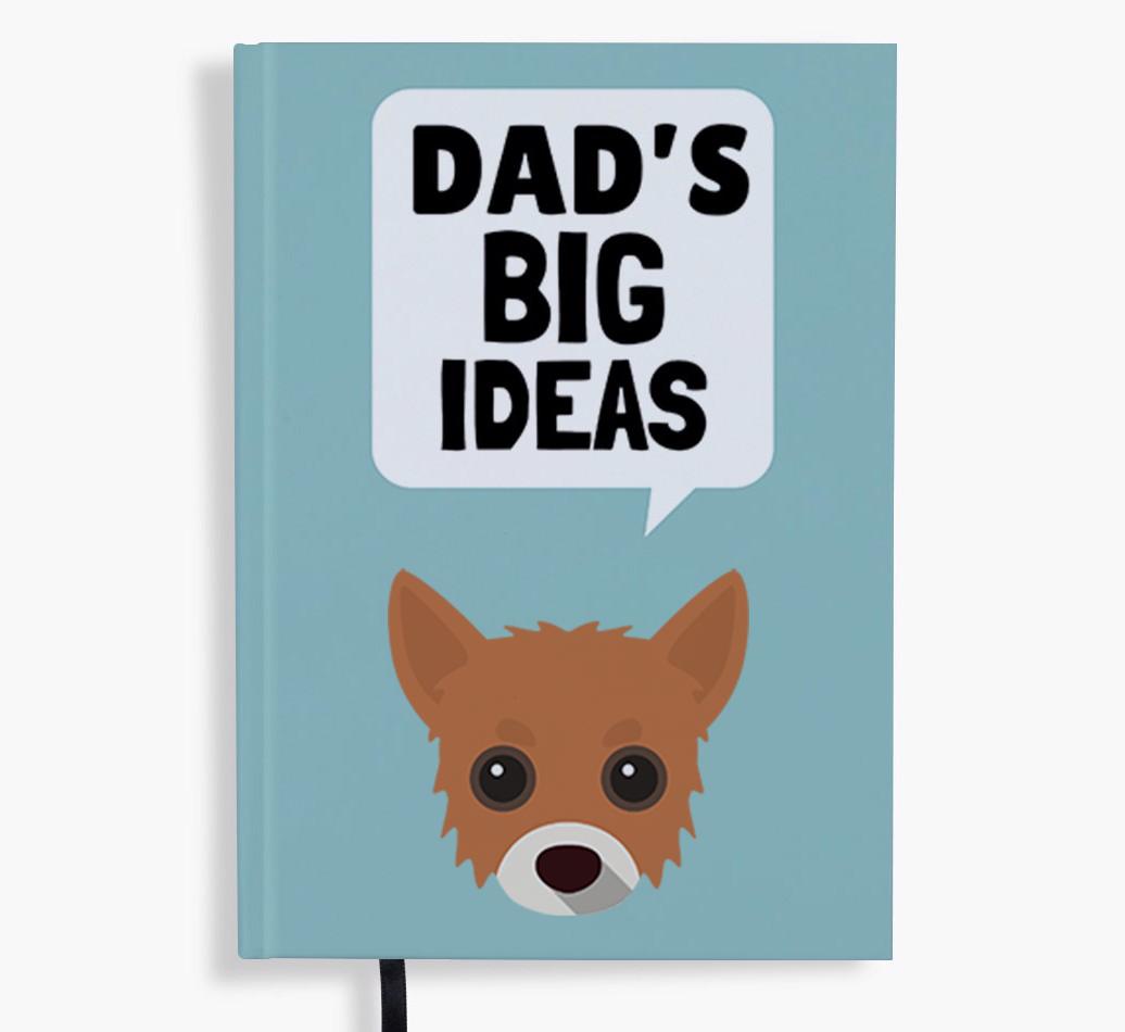 Dad's Big Ideas: Personalised {breedFullName} Notebook