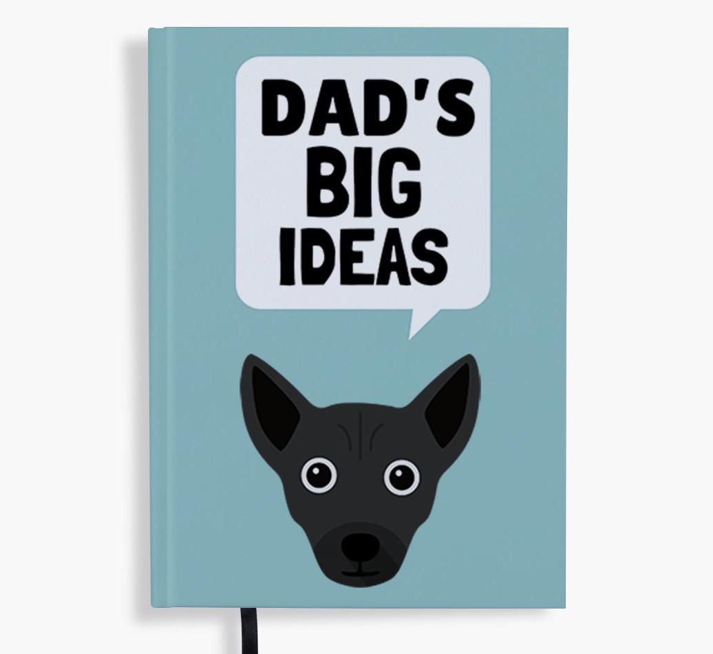 Dad's Big Ideas: Personalised {breedFullName} Notebook
