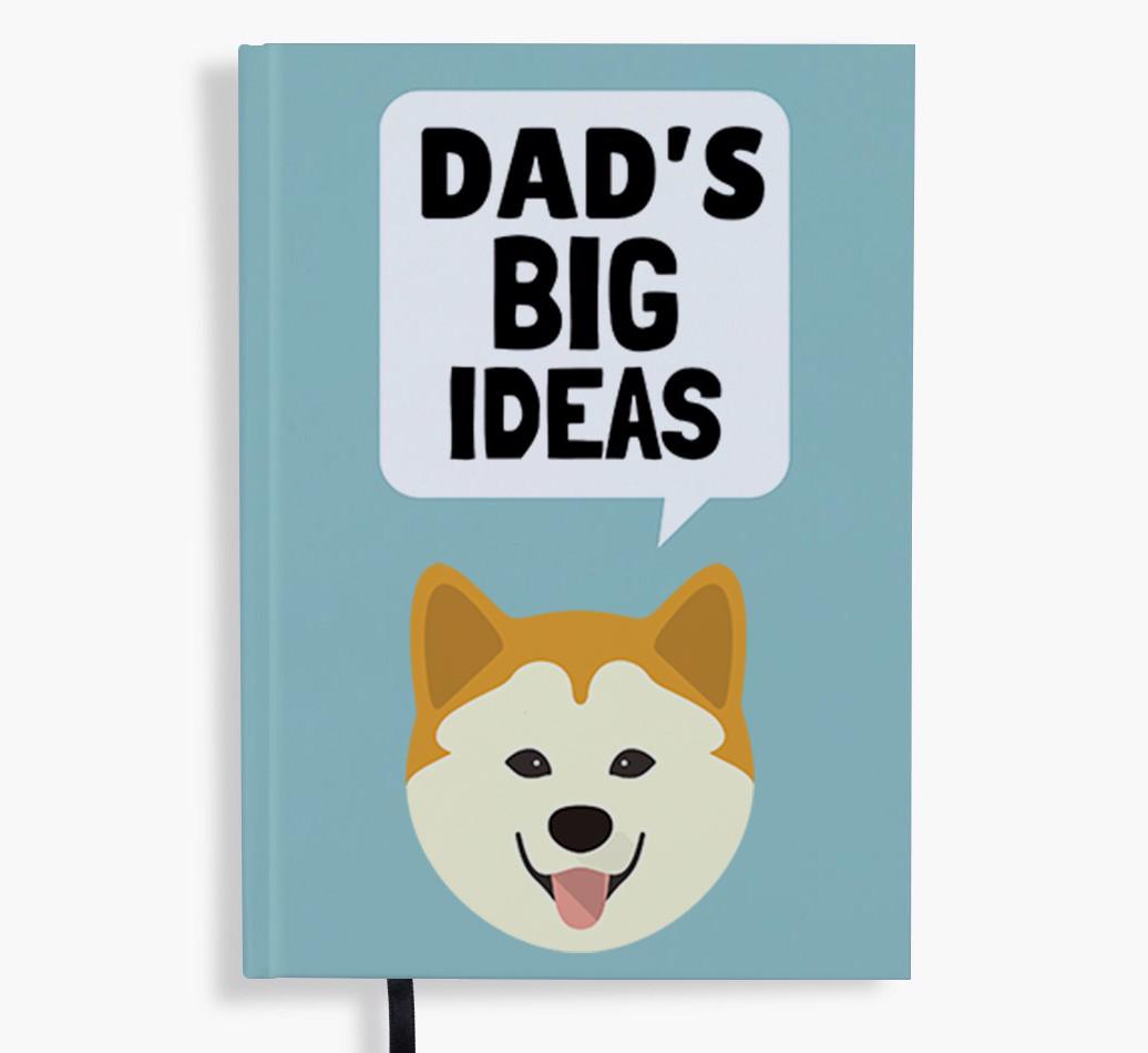 Dad's Big Ideas: Personalised {breedFullName} Notebook