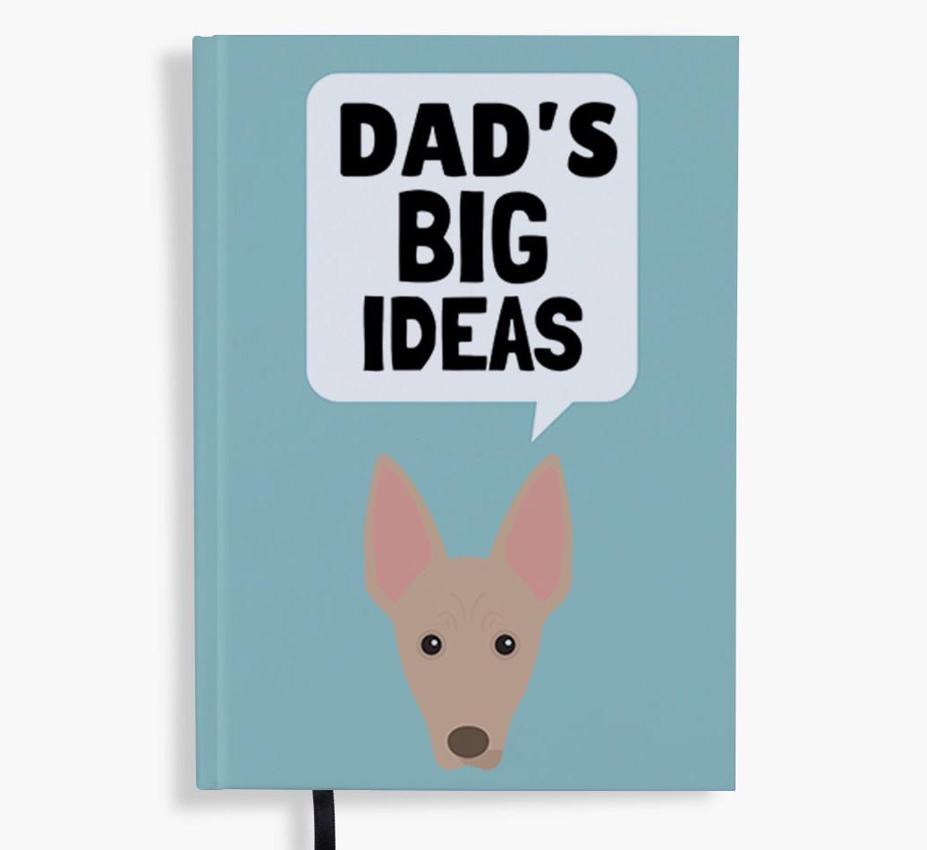 Dad's Big Ideas: Personalised {breedFullName} Notebook