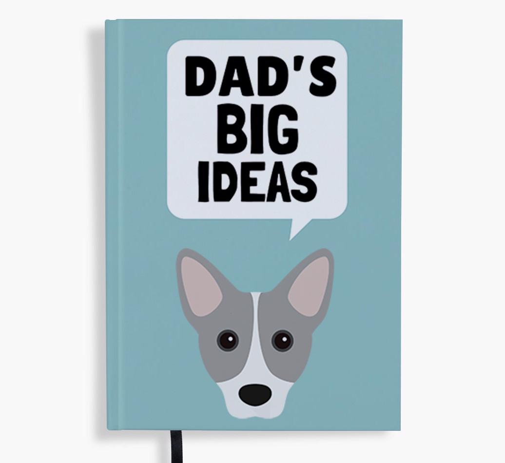 Dad's Big Ideas: Personalised {breedFullName} Notebook