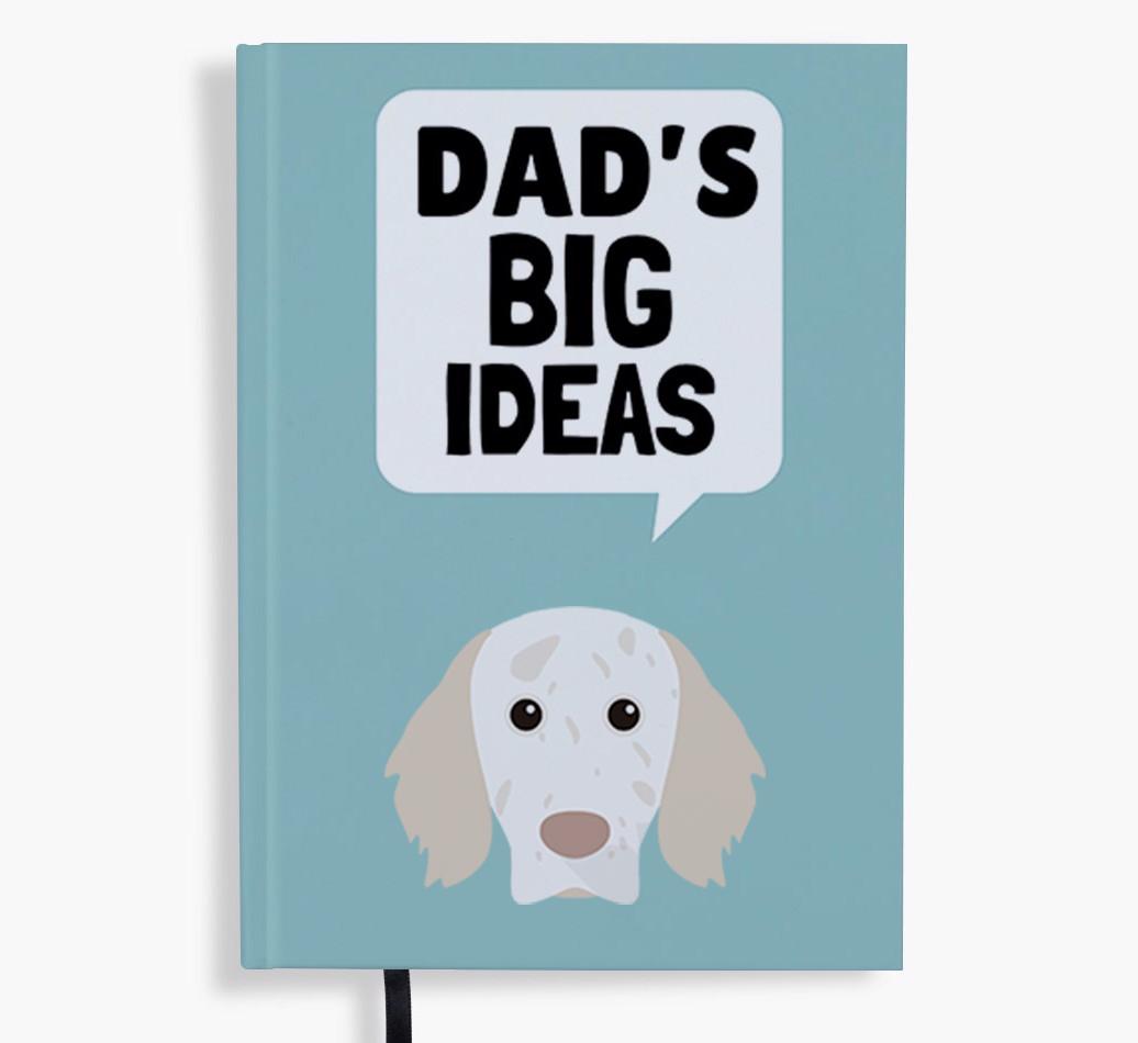 Dad's Big Ideas: Personalised {breedFullName} Notebook