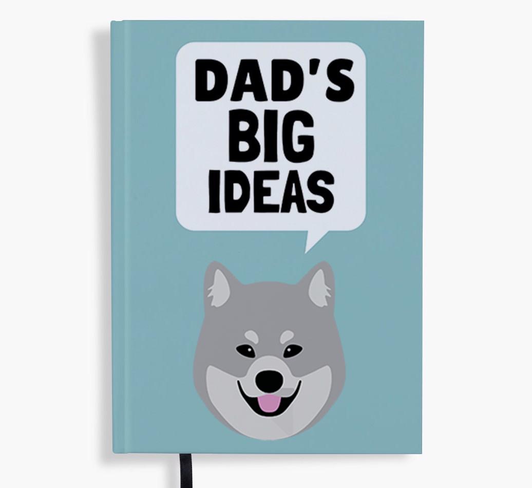 Dad's Big Ideas: Personalised {breedFullName} Notebook