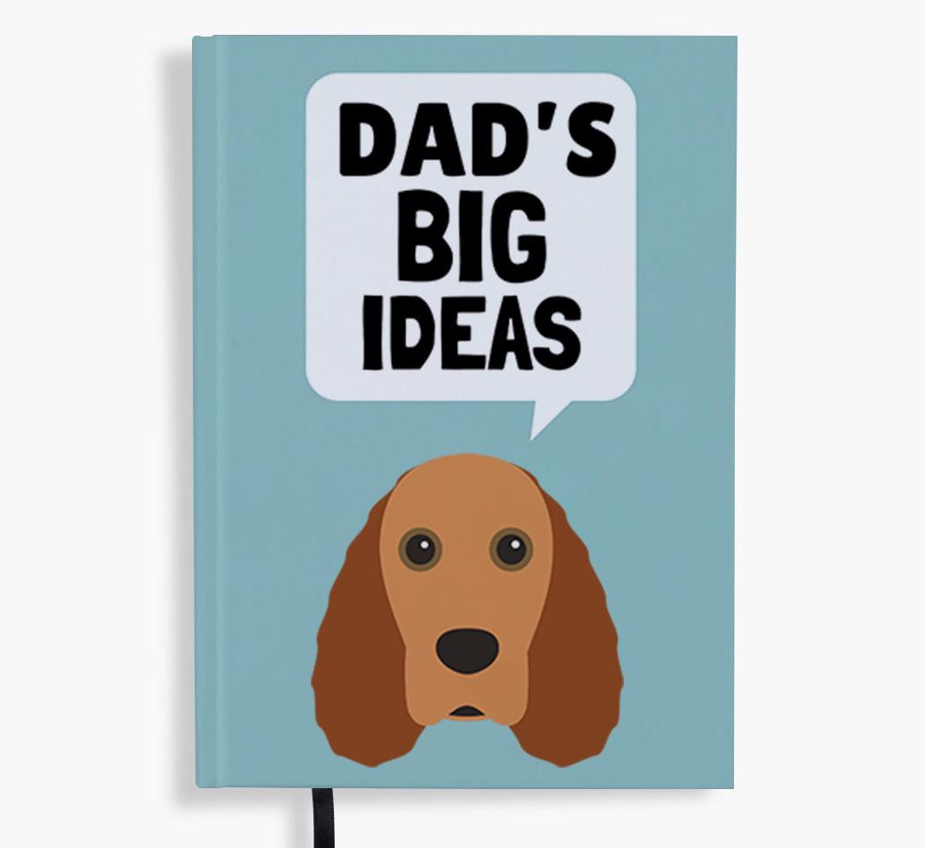 Dad's Big Ideas: Personalised {breedFullName} Notebook