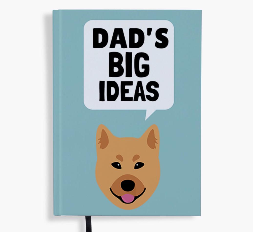 Dad's Big Ideas: Personalised {breedFullName} Notebook