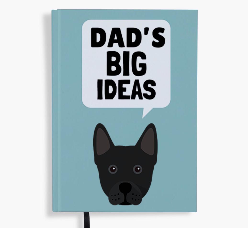 Dad's Big Ideas: Personalised {breedFullName} Notebook