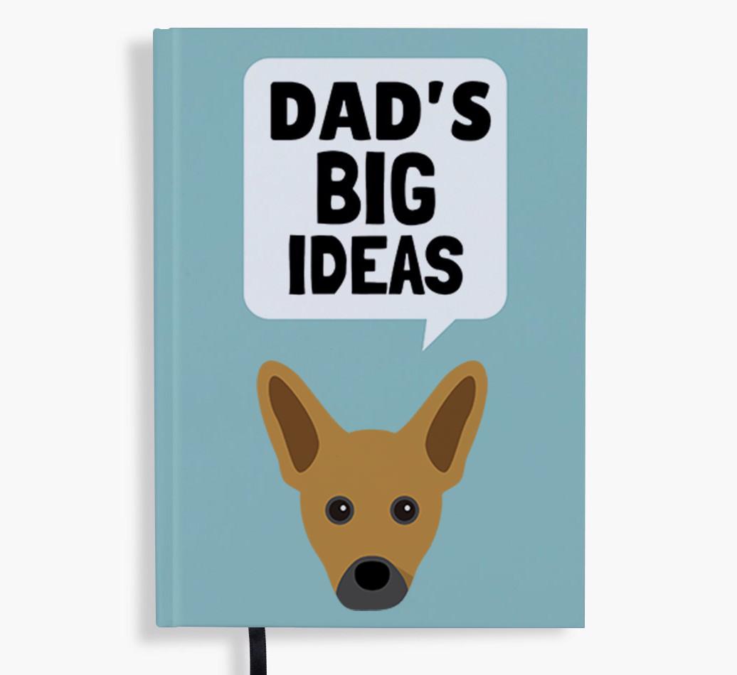 Dad's Big Ideas: Personalised {breedFullName} Notebook