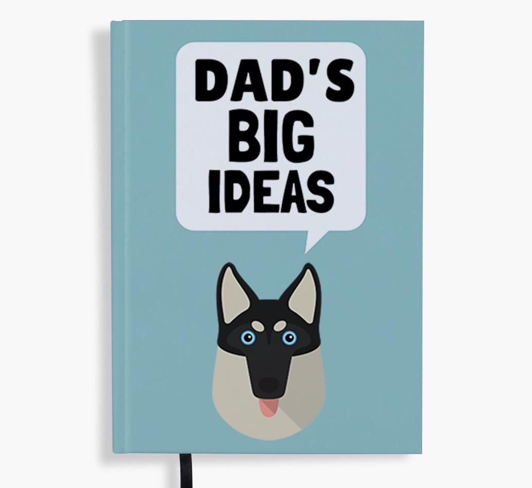 Dad's Big Ideas: Personalised {breedFullName} Notebook